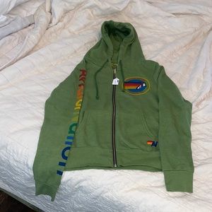Aviator Nation zip up hoodie
